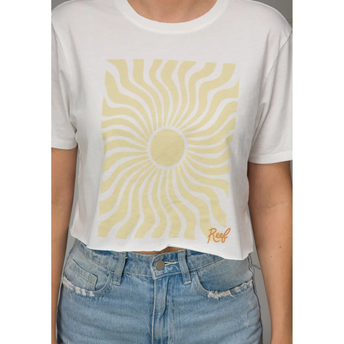 Arya Crop Crew Tee
