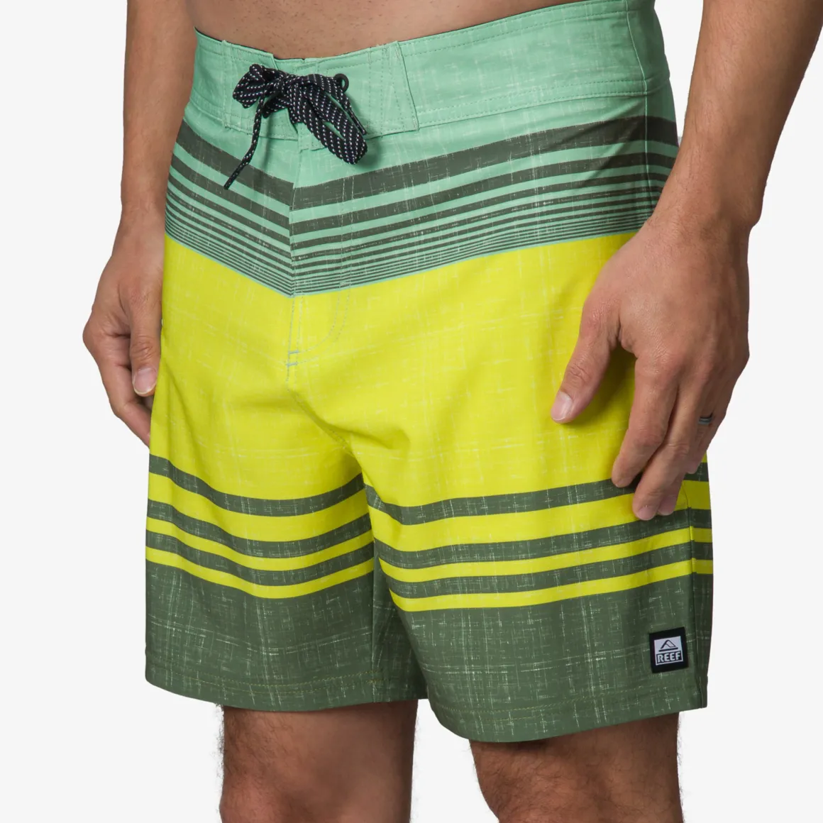 Casey Stripe Boardshort 17"