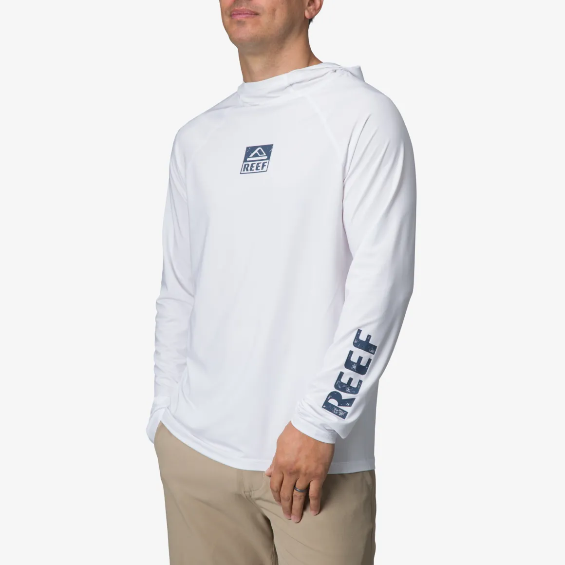 Wellie Long Sleeve Hooded Surf Shirt UPF 50